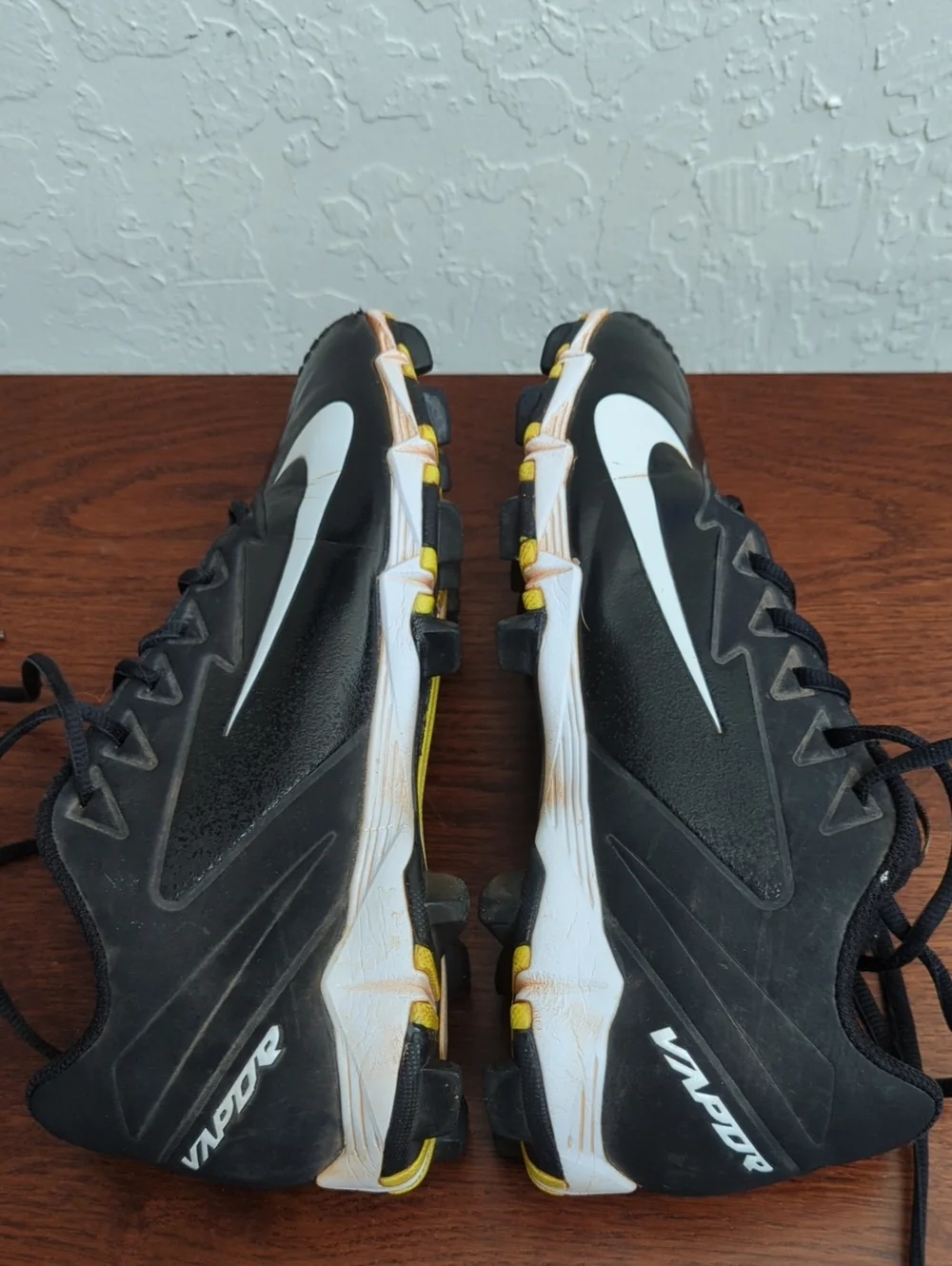 Nike Men's Black Gray Vapor Ultrafly Keystone Baseball Cleats Size 8.5